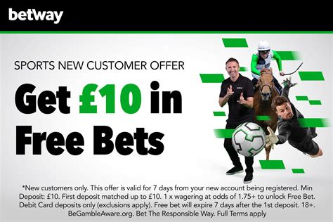 free bets on betway